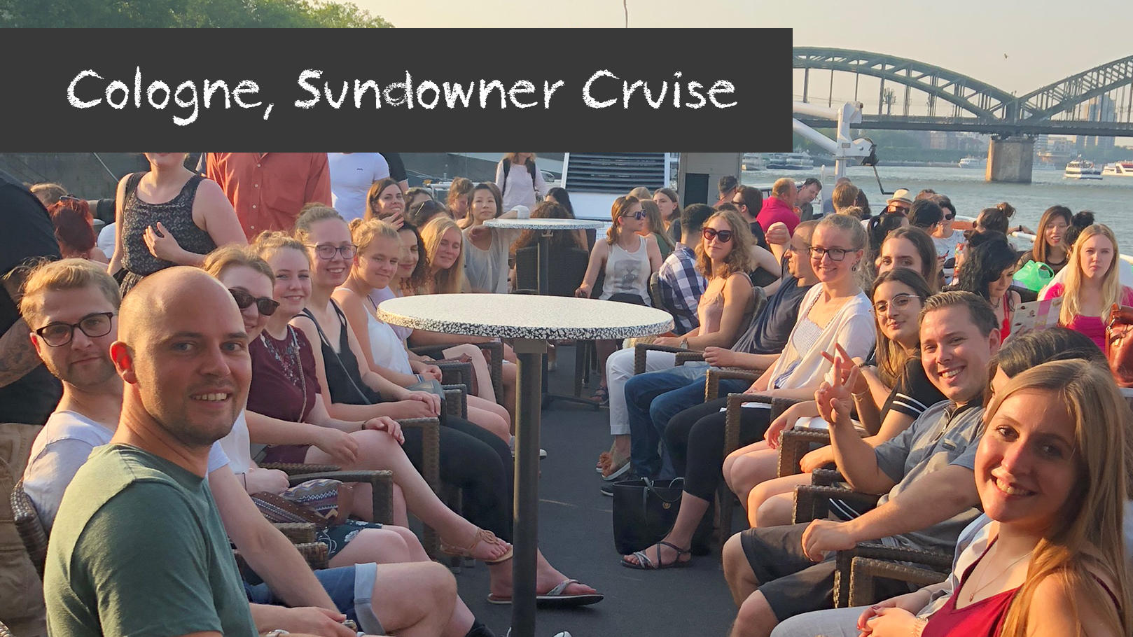 Sundowner Cruise Köln SMARTments student